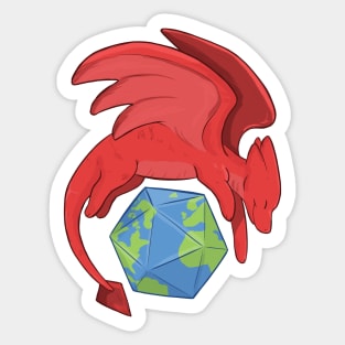 DnD Earth Day Sticker